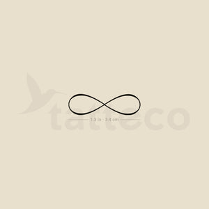 Infinity Symbol Temporary Tattoo for Weddings - Set of 100