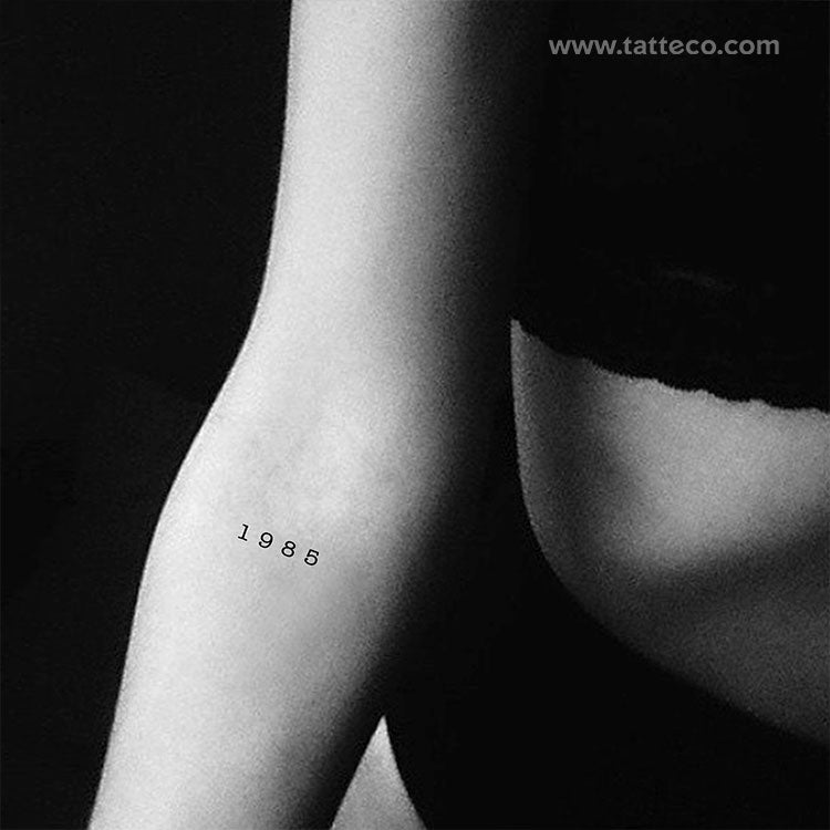 1985 Temporary Tattoo - Set of 3