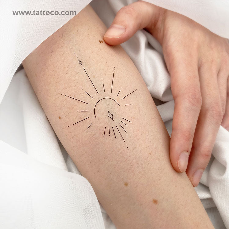 Ornamental Temporary Tattoo by 1991.ink - Set of 3