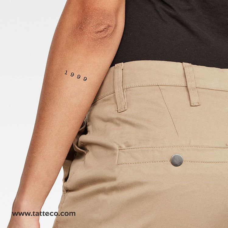 1999 Temporary Tattoo - Set of 3