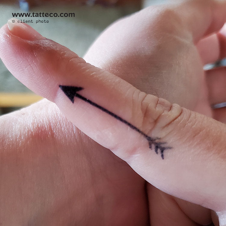 Arrow Semi-Permanent Tattoo - Set of 2