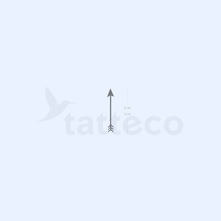 Arrow Semi-Permanent Tattoo - Set of 2