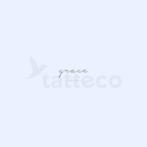 Grace Semi-Permanent Tattoo - Set of 2