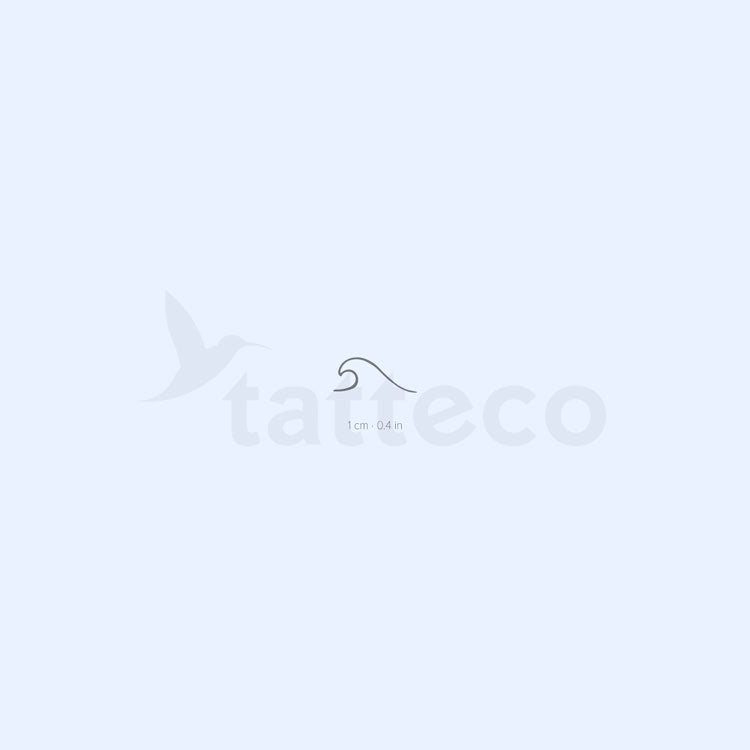 Tatuaje semipermanente Tiny Wave - Juego de 2