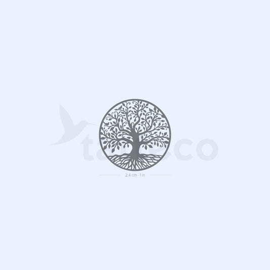 Small Tree of Life Semi-Permanent Tattoo - Set of 2