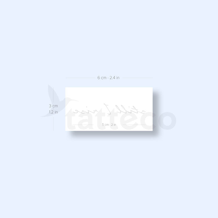 Still I Rise Semi-Permanent Tattoo - Set of 2