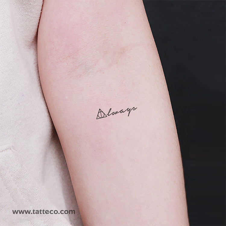 Always Temporary Tattoo - Set of 3