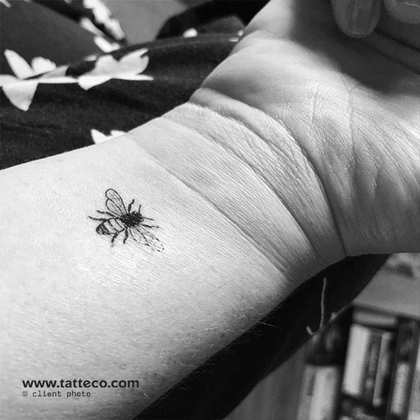 Bee Temporary Tattoo - Set of 3
