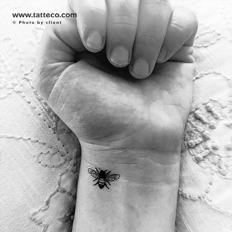 Bee Temporary Tattoo - Set of 3