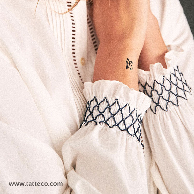 Little Eye of Ra Temporary Tattoo - Set of 3