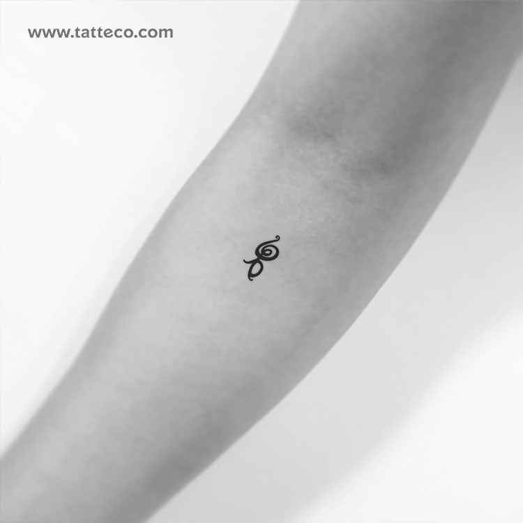 Hakuna Matata Symbol Temporary Tattoo - Set of 3