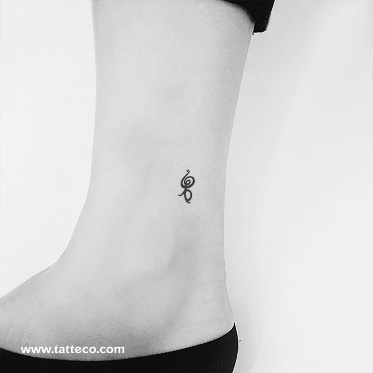Hakuna Matata Symbol Temporary Tattoo - Set of 3