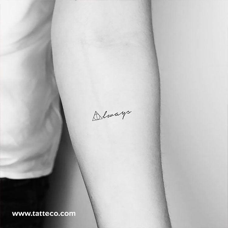Always Temporary Tattoo - Set of 3