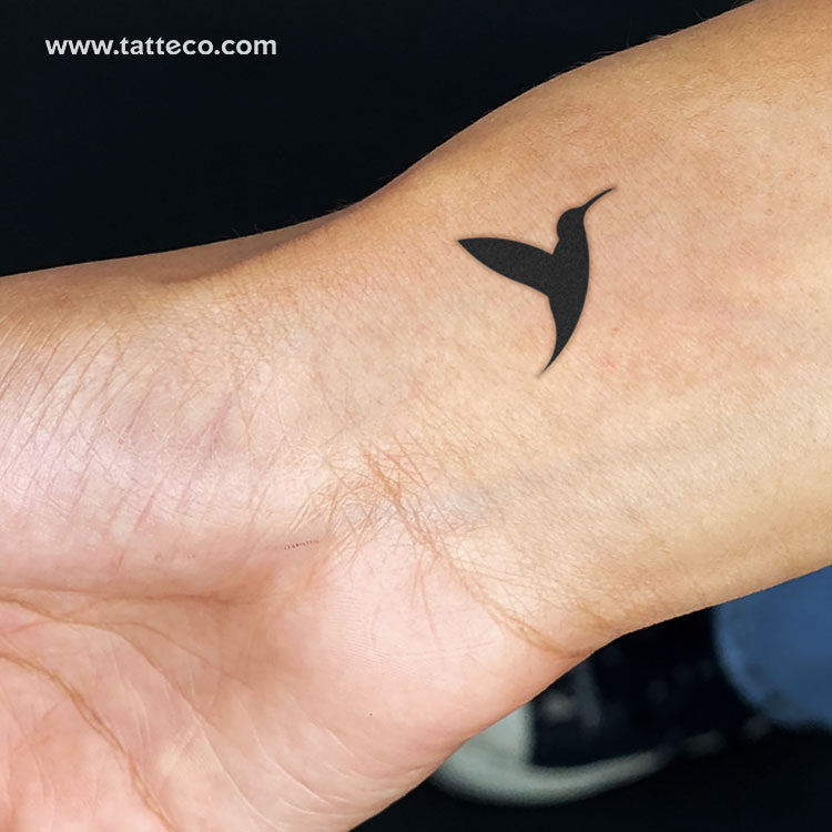 Hummingbird Temporary Tattoo - Set of 3