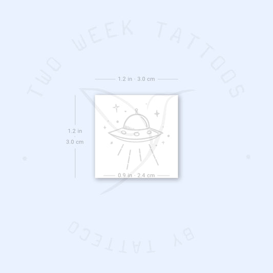 UFO Semi-Permanent Tattoo - Set of 2