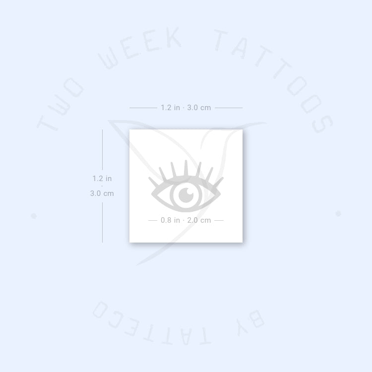 Eye Semi-Permanent Tattoo - Set of 2