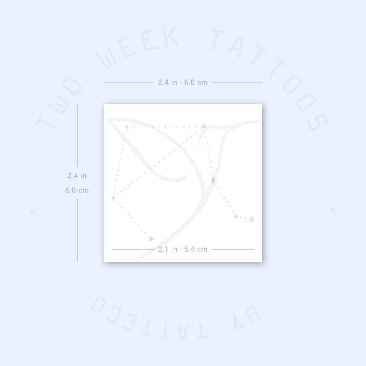 Libra Dots Semi-Permanent Tattoo - Set of 2