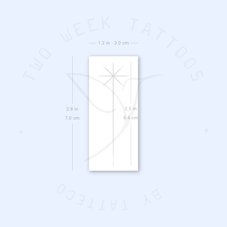 Shooting Star Semi-Permanent Tattoo - Set of 2