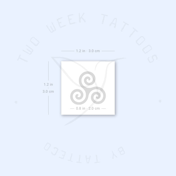 Triskele Semi-Permanent Tattoo - Set of 2