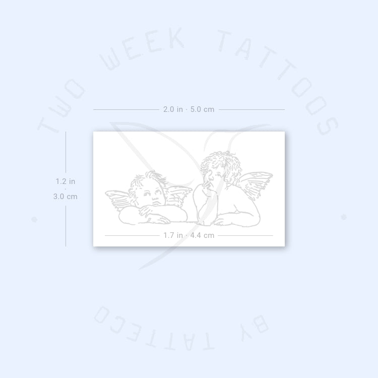 Putti Semi-Permanent Tattoo - Set of 2