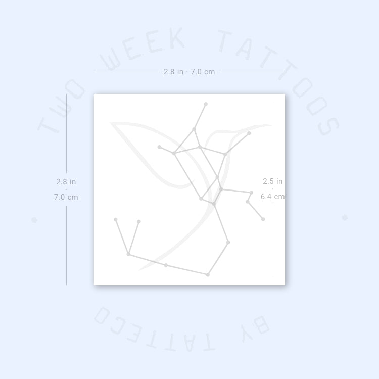 Sagittarius Constellation Semi-Permanent Tattoo - Set of 2