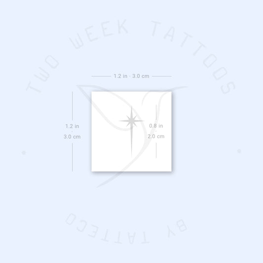 Star Of Bethlehem Semi-Permanent Tattoo - Set of 2