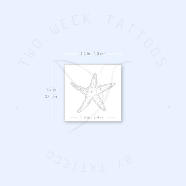 Starfish Semi-Permanent Tattoo - Set of 2