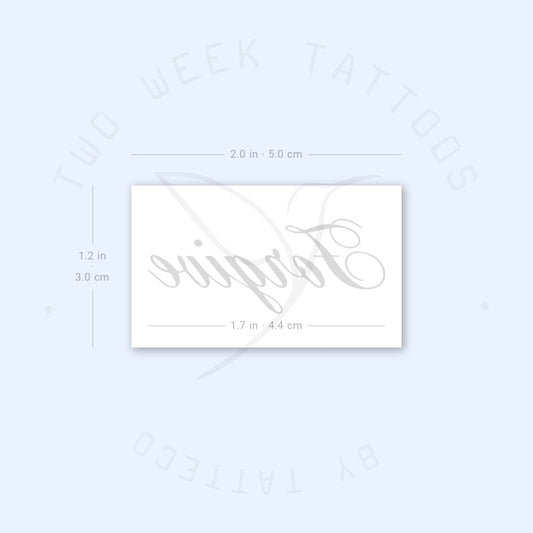 Forgive Semi-Permanent Tattoo - Set of 2