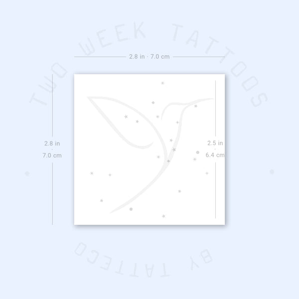 Minimalist Sagittarius Constellation Semi-Permanent Tattoo - Set of 2