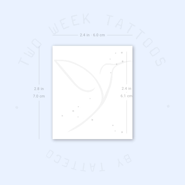 Minimalist Pisces Constellation Semi-Permanent Tattoo - Set of 2