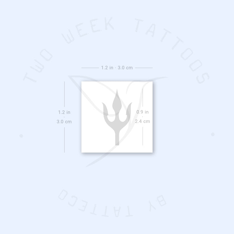 Tatuaje semipermanente Trident - Juego de 2