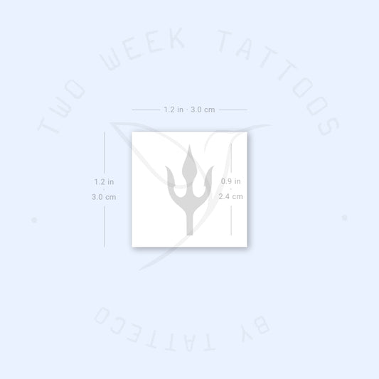 Tatuaje semipermanente Trident - Juego de 2