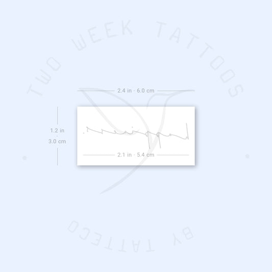 Happiness Semi-Permanent Tattoo - Set of 2
