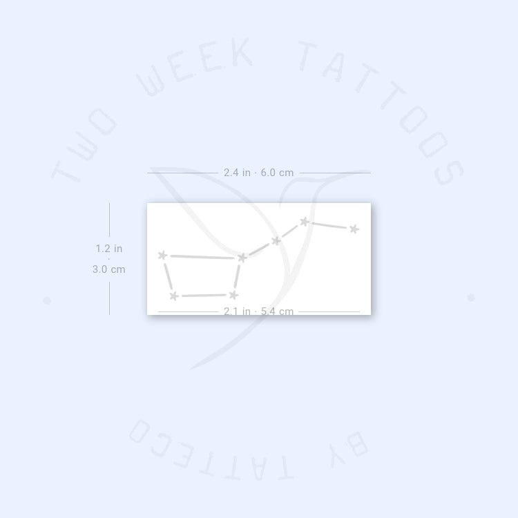 Big Dipper Semi-Permanent Tattoo - Set of 2