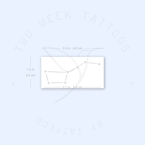 Big Dipper Semi-Permanent Tattoo - Set of 2