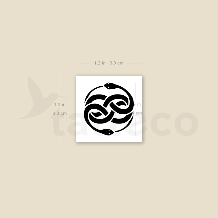 Wuivre Temporary Tattoo - Set of 3