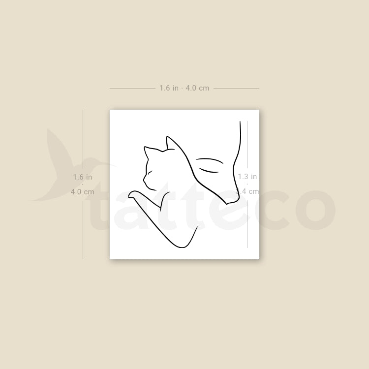 True Love Temporary Tattoo - Set of 3