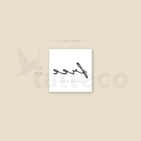 Free Temporary Tattoo - Set of 3