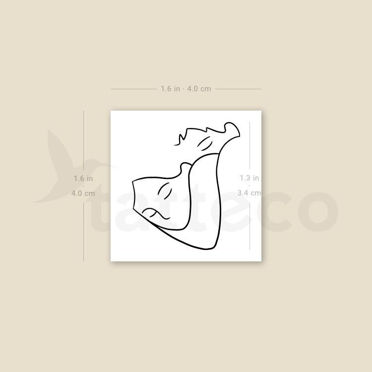 Siesta Temporary Tattoo - Set of 3