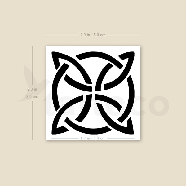 Witch's Knot Temporary Tattoo - Set of 3