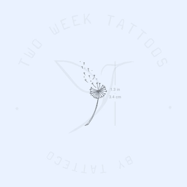 Dandelion Semi-Permanent Tattoo - Set of 2