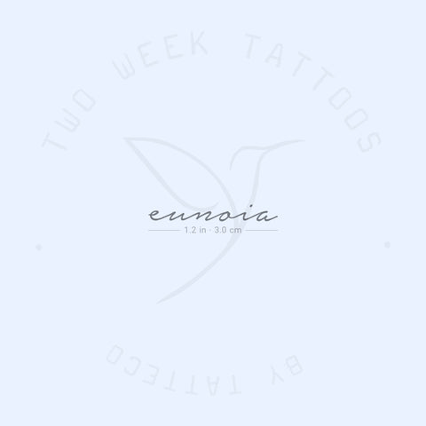 Eunoia Semi-Permanent Tattoo - Set of 2
