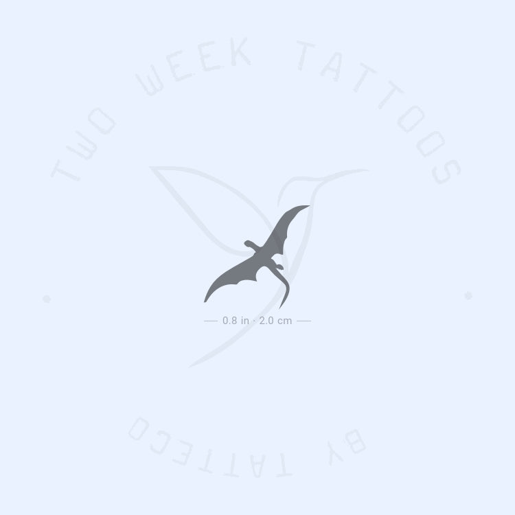 Flying Dragon Semi-Permanent Tattoo - Set of 2