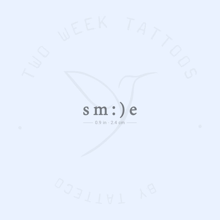 Sm:)e Semi-Permanent Tattoo - Set of 2