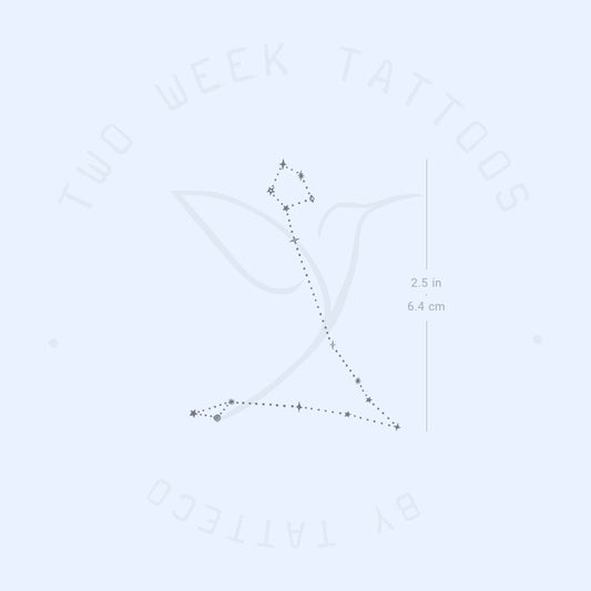 Pisces Dots Semi-Permanent Tattoo - Set of 2