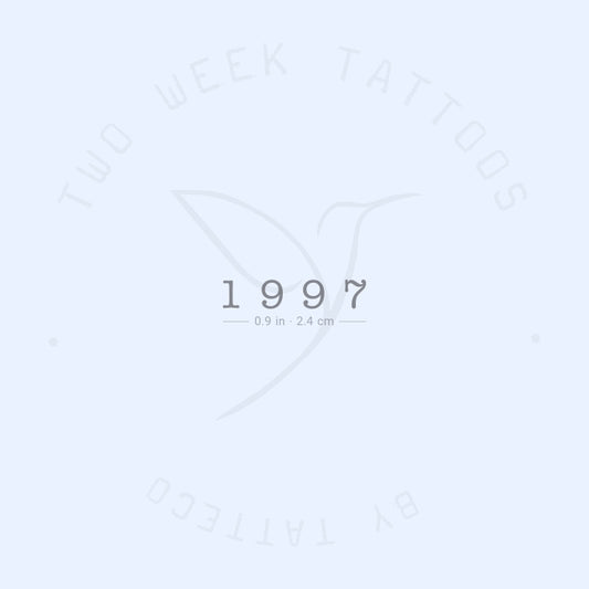 Tatuaje semipermanente de 1997 - Juego de 2