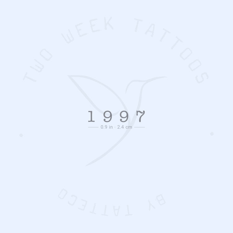1997 Semi-Permanent Tattoo - Set of 2