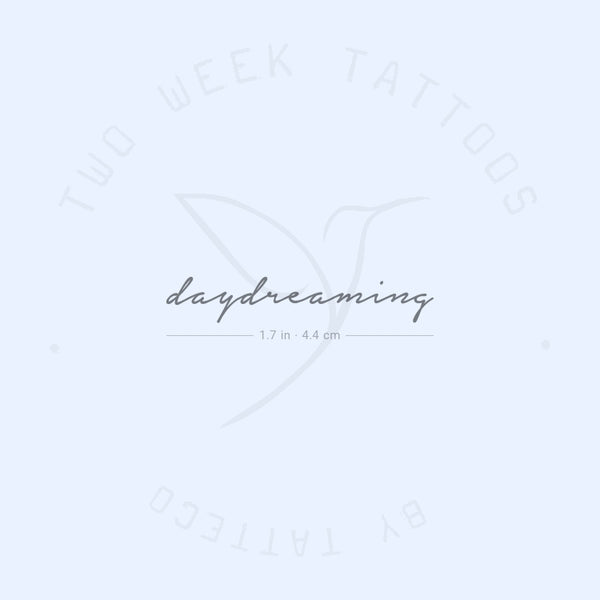 Daydreaming Semi-Permanent Tattoo - Set of 2