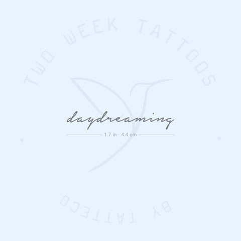Daydreaming Semi-Permanent Tattoo - Set of 2