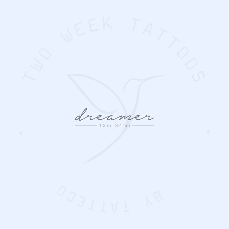 Dreamer Semi-Permanent Tattoo - Set of 2
